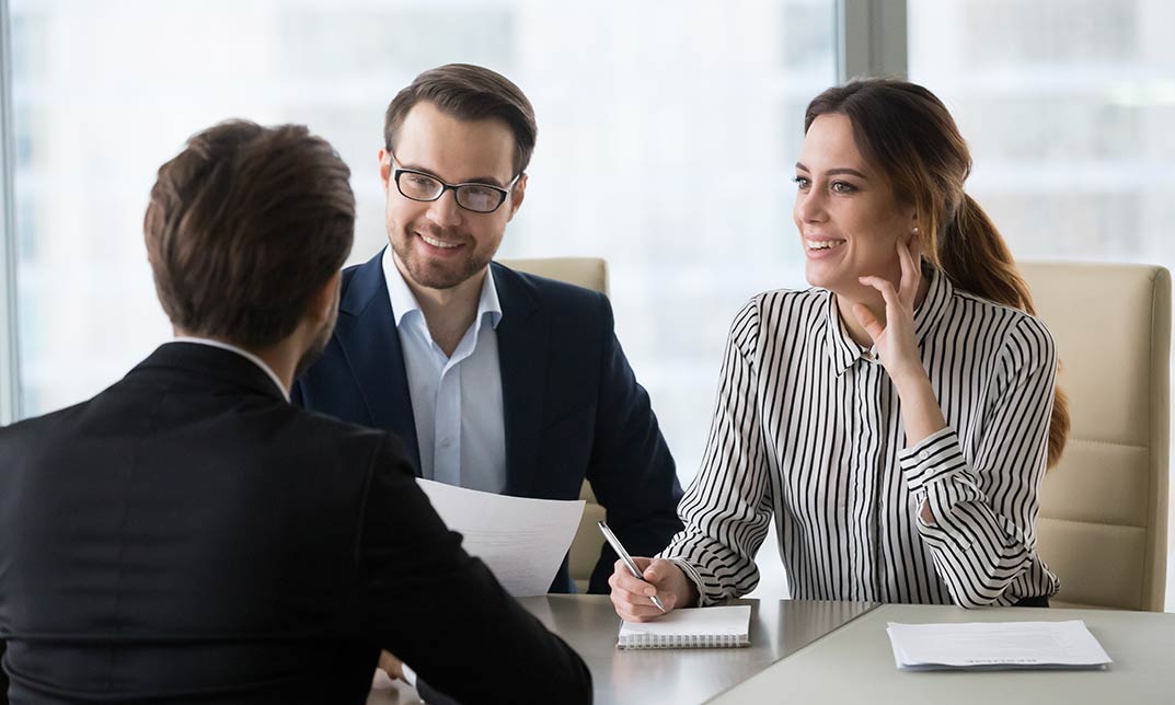 High Income Professional at work